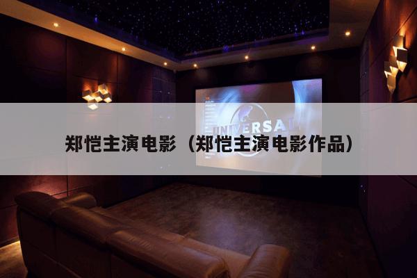 郑恺主演电影（郑恺主演电影作品）