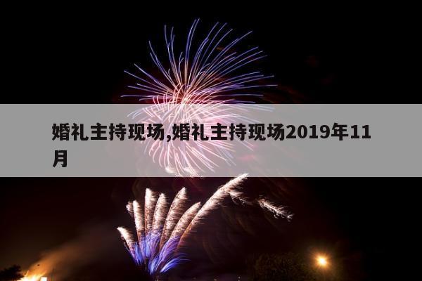 婚礼主持现场,婚礼主持现场2019年11月