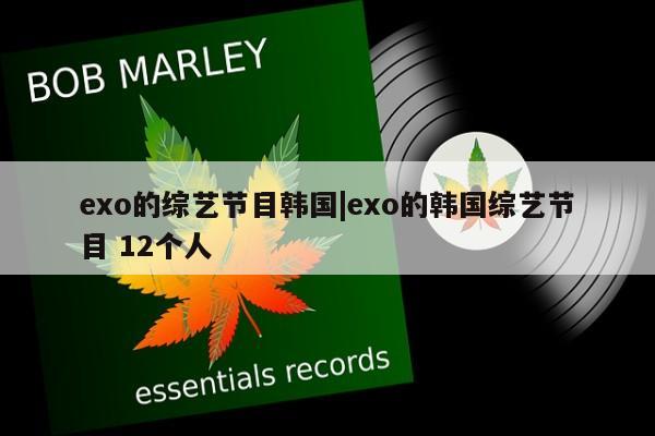 exo的综艺节目韩国|exo的韩国综艺节目 12个人