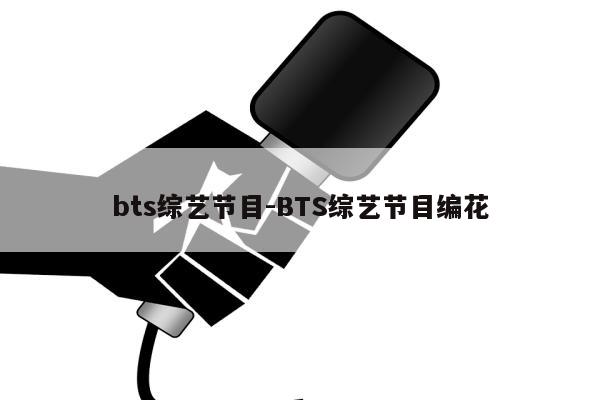 bts综艺节目-BTS综艺节目编花