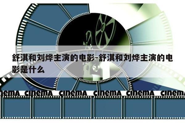 舒淇和刘烨主演的电影-舒淇和刘烨主演的电影是什么