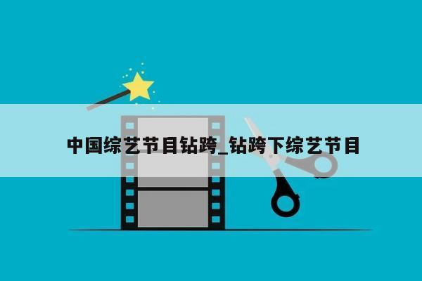 中国综艺节目钻跨_钻跨下综艺节目